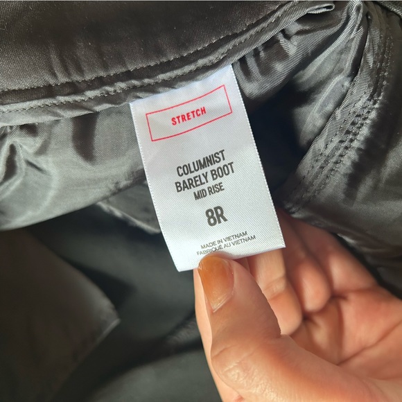 Express Stretchy Mid Rise Dress Pants- 8 - Picture 5 of 6